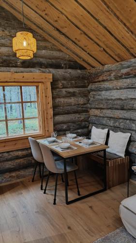 Luonto, das Blockhaus, Inari (foto 4)