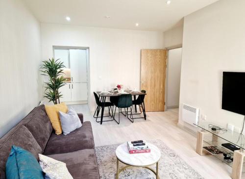 Stylish Apartment 1 Bed Sleeps 2 Parking, Leeds (fotografie 5)