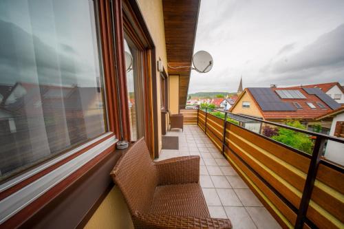 Erkély/terasz, Ferienwohnung am Schwarzwald in Althengstett