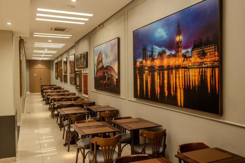 Restaurant, Hotel Centro Europeu in Curitiba