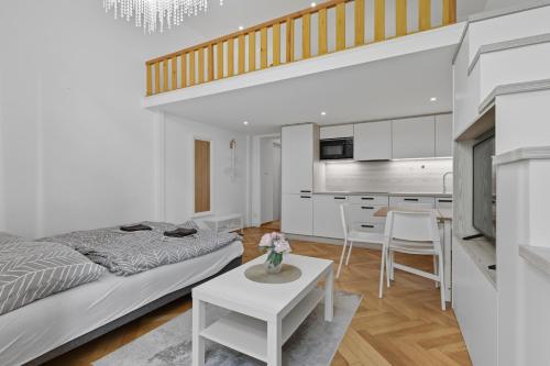 Moderný prezidentský apartmán vedľa paláca s výhľadom, Bratislava (fotografie 7)