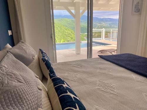 Villa Ozalee charme et élégance Vue panoramique sur la baie de Malendure et des spots de plongée (Villa Ozalee 5 etoiles charme et elegance Vue mer exceptionnelle sur la baie de Malendure et la rese) in Bouillante
