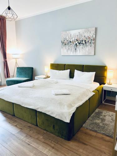 Modernes City-Apartment mit großer Terrasse in Dresden, Deutschland