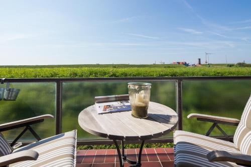 Deichnest in Juist, Deutschland