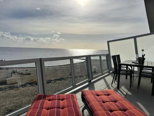 Beach Front in Brodersby, Deutschland