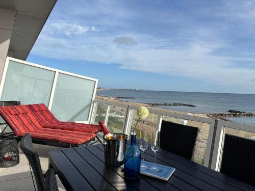 Beach Front in Brodersby, Deutschland