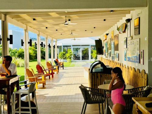 Tranquil Poolside Two BR Beach Villa in El Pajonal