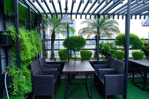 Erkély/terasz, Central Inn in Dhaka