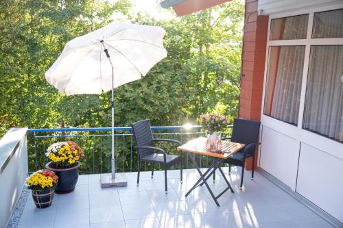 Erkély/terasz, Flair Hotel zur Therme in Erwitte