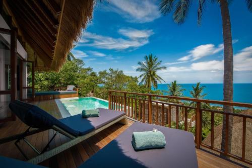 Balcony/terrace, Phandara Luxury Pool Villas in Sairee