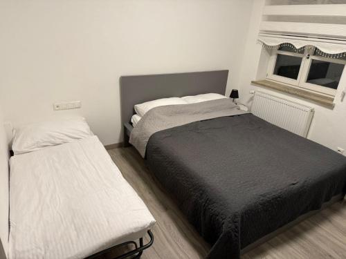 1 queen bed, 1 twin bed