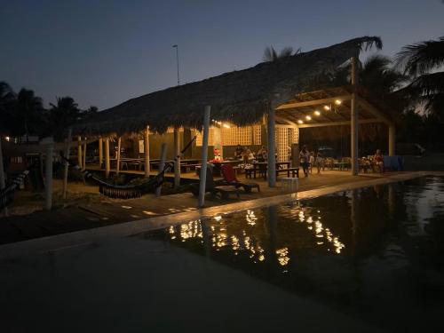 Restaurant, Punta Palmares in Puerto Ceiba