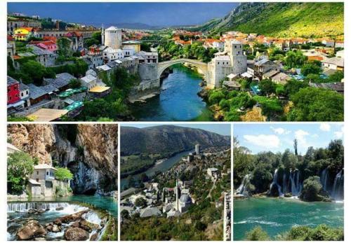 Exterior view, Hostel Centrum in Mostar