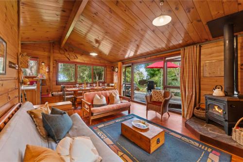 Viesnīcas āriene, Hatepe Lake Taupo Retreat in Bulli Point
