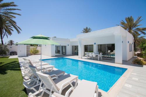 Villa Dar Salama, 3 Chambres, Plage à 5 minutes, Midoun