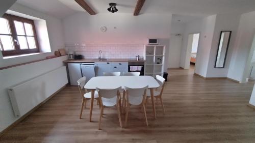 virtuve, Ferienhof Steindörfel (Ferienhof Steindorfel) in Hochkirch