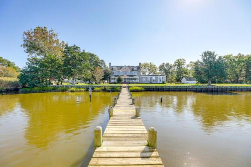 Riverfront Gem with Fire Pit in Eden