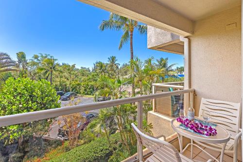Balcony/terrace, Maui Banyan Studio, King Bed, Steps to Kam2 Beach in Kihei (HI)