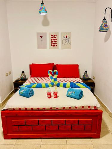 2 twin beds