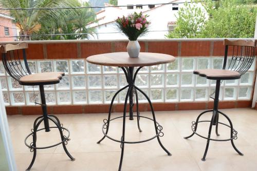 Balcony/terrace, Pousada Ilha Maravilha in Itanhanga