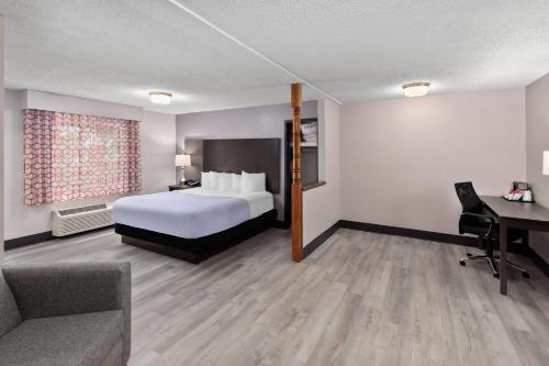 1 king bed, 1 sofa bed