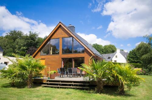 L'écrin de bois -sauna - spa gîte à louer Mûr-de-Bretagne