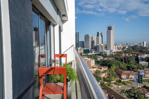 景觀, Escada Studio & 2-bedroom, Rooftop Swimming Pool, Gym, Workspace, Wonderiss Homes Westland Living in 奈洛比