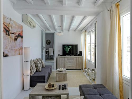 Villa in Mykonos with Sea View and Pool, Kalafatis (foto 2)