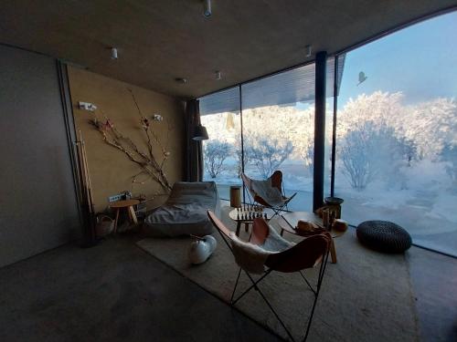 廚房, 奧特尼亞自然公寓 (Ortenia Apartments in Nature) in 波德西特鐵克