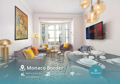 5 min Casino de Monaco - Appartement rénové - EI - Location saisonnière - Beausoleil