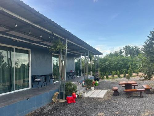 카오야이 บ้านเขากอดโฮมสเตย์ ปากช่อง 3성급 싱글룸 레스토랑