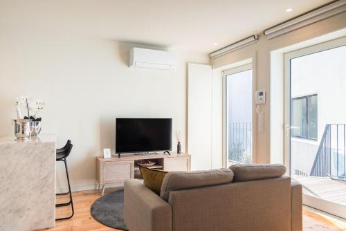 Luxury Style 3 with AC Downtown Porto near Metro, Porto (fotografie 3)