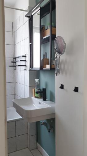 Fürdőszoba, Ferienwohnung Bad Vilbel in Bad Vilbel