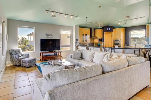 Waterfront Fulton Villa with Private Pier! in Rockport, USA