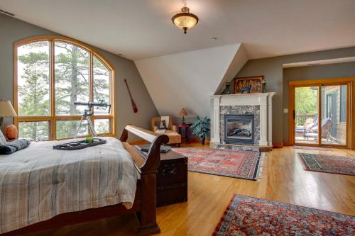 Lakefront Alton Bay Home with Movie Theater and Dock - image 8