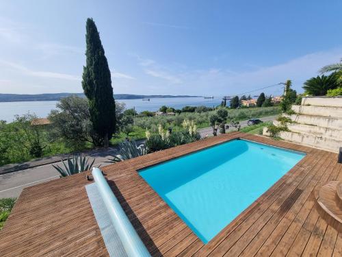 Balkons/terase, Luna's Seaview Residence - Ankaran in Debeli Rtic