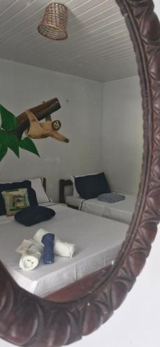 1 double bed, 1 twin bed