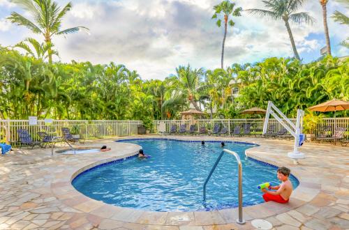Hot tub, Maui Banyan Studio, King Bed, Steps to Kam2 Beach in Kihei (HI)