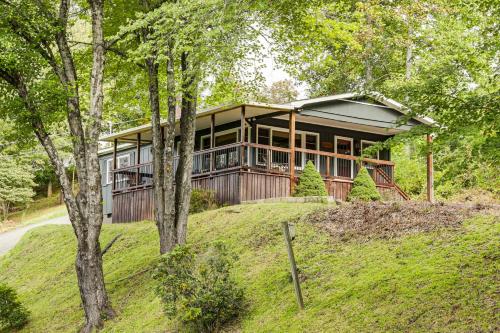Riverfront Scenic Sylva Getaway with Fire Pit! in Sylva, USA