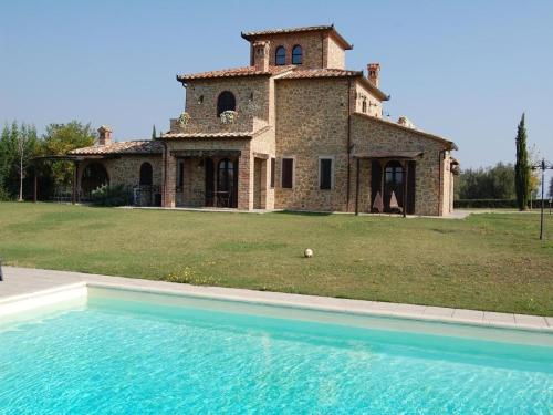 A szálláshely kívülről, Lago di Chiusi Villa with Pool in Ranciano