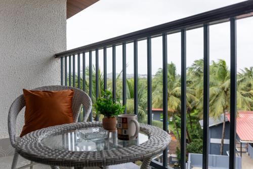 1bhk with Pool & Wifi near Candolim beach, Nerul (photo 6)