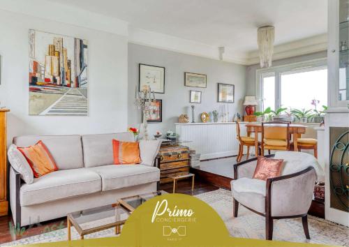 Le Boursault - Stunning Penthouse, Terrace, Parking, Париж