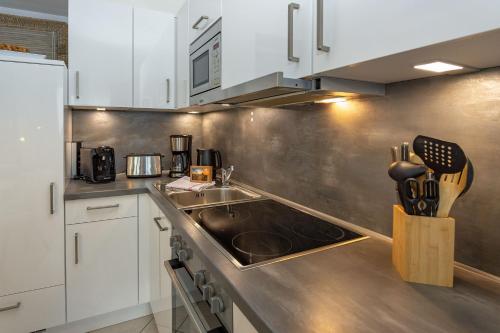 Kitchen, Wohnpark Stadt Hamburg - Apt. 01 in Ostseebad Binz