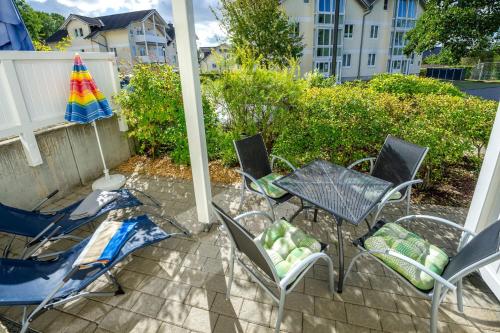 Balcony/terrace, Wohnpark Stadt Hamburg - Apt. 01 in Ostseebad Binz