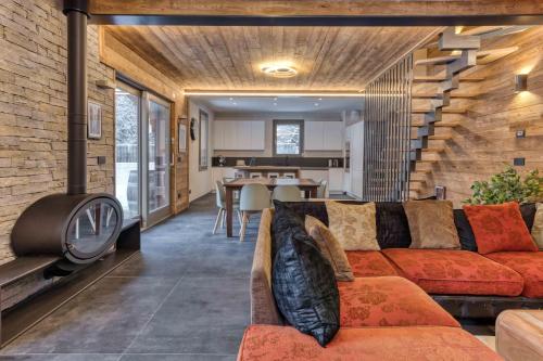 Luxurious Chalet Verney - 8 people in ليه جاودينايس