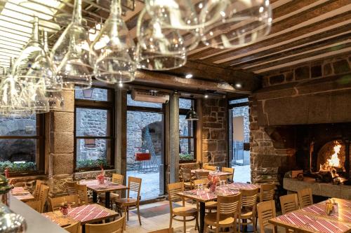 ห้องอาหาร, โรงแรมเทอเรส โพลาร์ (Terrasses Poulard Hotel) in มง แซงต์ มิเชล