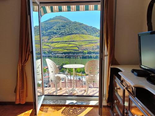 ระเบียง/ชานเรือน, Ver o Douro - Alojamento Local in อลิโย