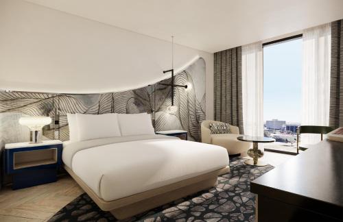 Habitación doble, vistas al parque, balcón