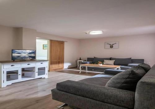 1 queen bed, 2 sofa beds