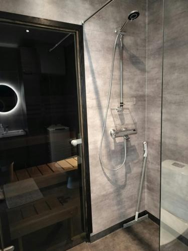 Vannas istaba, Spacious Apartment for 4 with Sauna in Korsholm